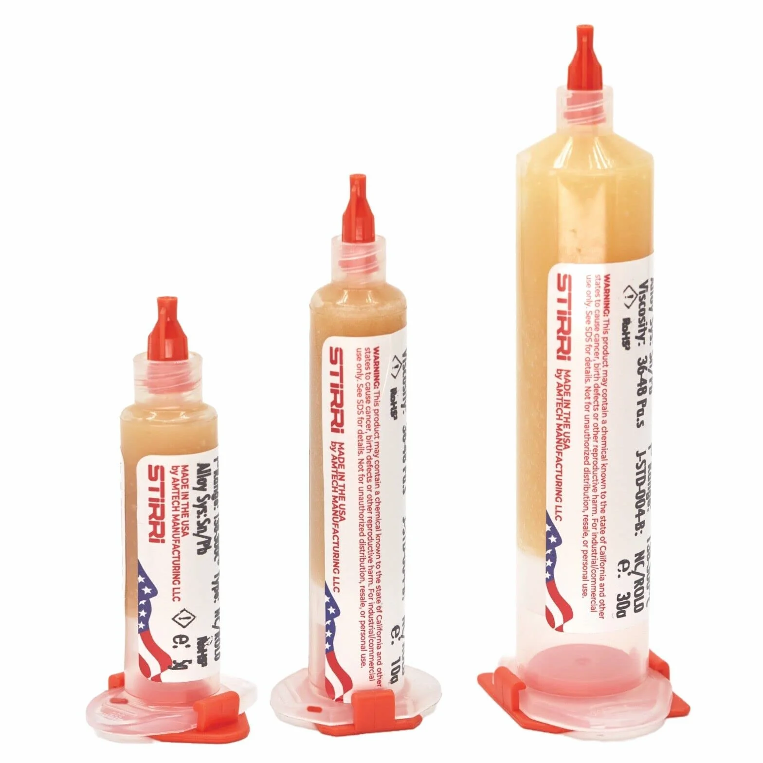 Amtech NC-559-V2-TF Flussante adesivo, non richiede pulizia, realizzato negli Stati Uniti, panna, NC-559-V2-TF