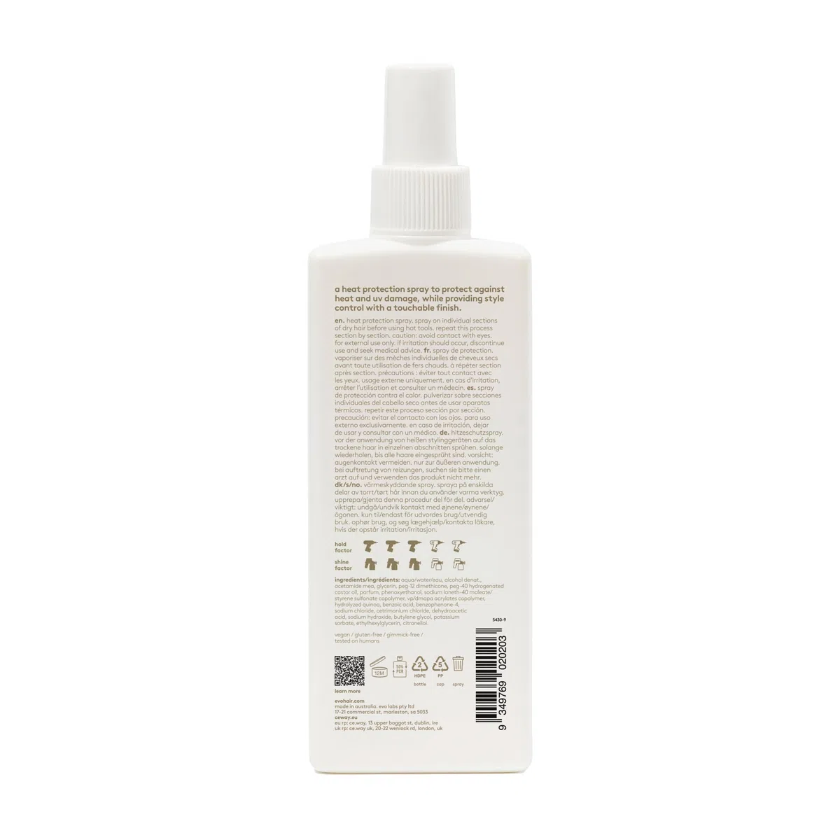 EVO Icona Saldatore Protezione Calore Nebbia, 200ml
