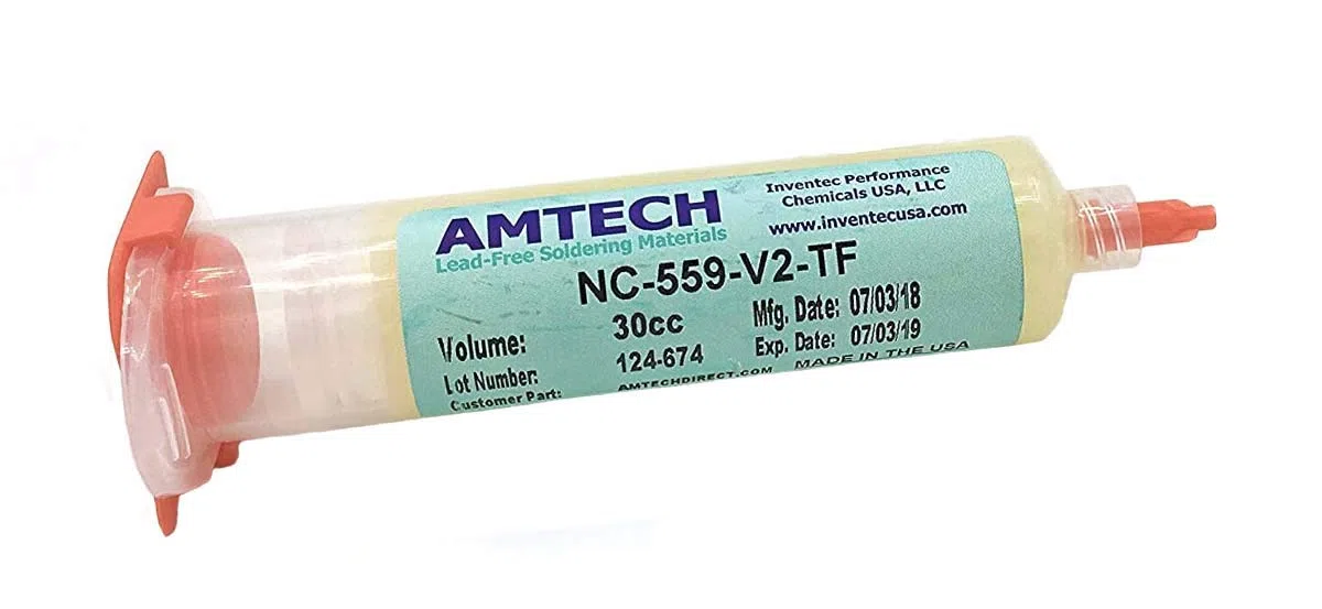 Amtech NC-559-V2-TF - Flusso adesivo No-Clean NC-559-V2-TF dagli Stati Uniti, colore: Crema
